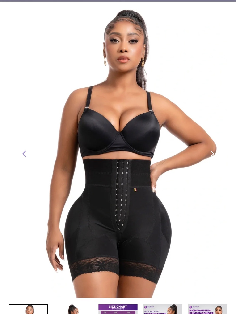 Structured body shapewear